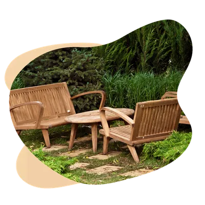 11 креативных вариантов деревянной мебели для вашего сада и двора