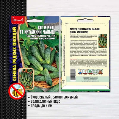Семена огурец бэби мини f1 (аэ) 5шт купить в интернет-магазине, доставка по  России