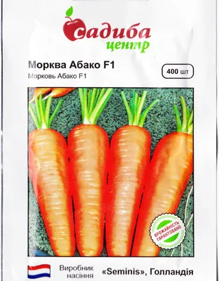 Семена моркови Абако F1 (Seminis), 1 грамм ранний гибрид (110 дней)  (ID#1677954195), цена: 37 ₴, купить на Prom.ua