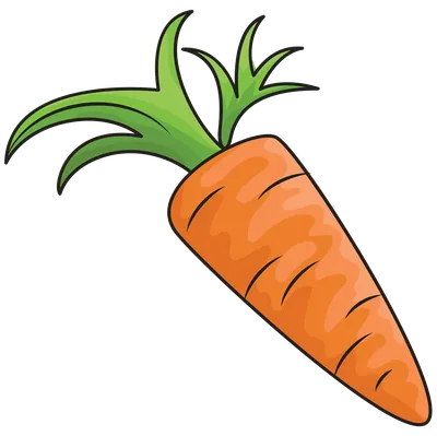 Детский рисунок морковь - 32 фото