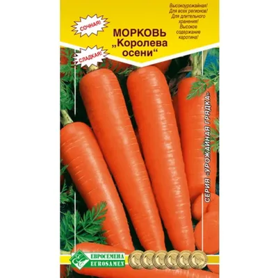 Купить семена Морковь Королева осени, гранулы в Минске и почтой по Беларуси