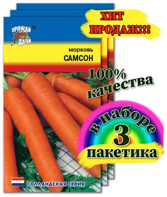 Морковь Самсон (ЦВ*) 2гр.