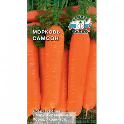 Морковь Самсон (драже) 300 шт купить недорого в интернет-магазине товаров  для сада Бауцентр