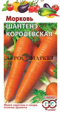 Семена моркови Шантенэ королевская купить почтой | «АгроМаркет»