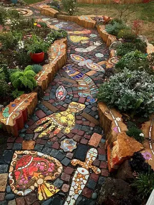14 ярких мозаик, которые можно создать во дворе своими руками - Наш уютный  дом - 29 февраля - 43431681230 - Медиаплатформа МирТесен