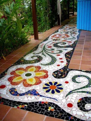 садовые дорожки из мозаики своими руками: 13 тыс изображений найдено в  Яндекс.Картинках | Mosaic decor, Mosaic garden, Mosaic flooring