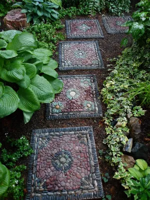 Садовая мозаика: как сделать дорожку своими руками - Статья в блоге