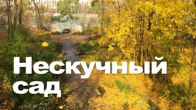 Что, где, когда: каким Нескучный сад станет после реконструкции?: статья от  29 июня 2020 | Novostroy.ru