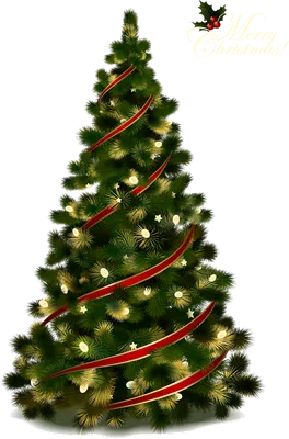 Download Christmas Tree - Векторный Клипарт Новогодняя Елка - Full Size PNG  Image - PNGkit