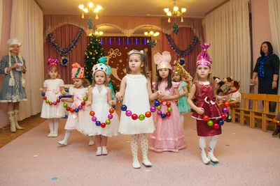 Новогодние утренники в детском саду «Василек»