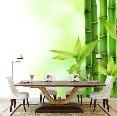 Бамбуковые обои в интерьере: фото вдохновляющих идей использования в  гостиной, спальне и на кухне натуральных бамбуковых обоев