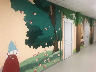 Оформление коридоров начальной школы