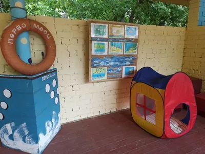 МБДОУ «Ординский детский сад». Оформление зимнего и летнего участка  детского сада