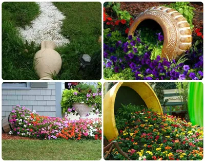 Ручей из цветов – интересное оформление Вашего сада