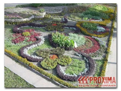Сад озеленение и оформление с цветами Стоковое Фото - изображение  насчитывающей парник, сад: 200838944