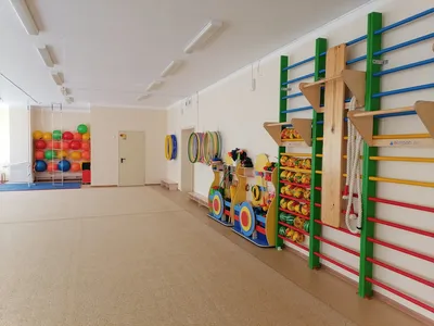 Оформление спортивного зала в детском саду - 67 фото