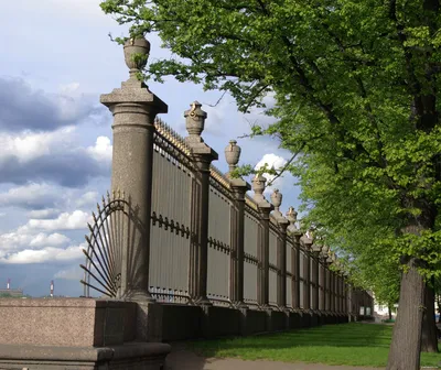 Решетка Летнего сада. Летний сад. Фото Санкт-Петербурга