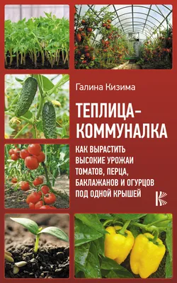 Теплица-коммуналка. Как вырастить высокие урожаи томатов, перца, баклажанов  и огурцов под одной крышей, Галина Кизима – скачать книгу fb2, epub, pdf на  ЛитРес