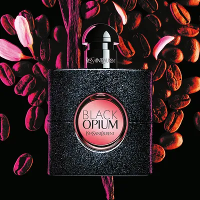 Yves Saint Laurent Black Opium Intense Eau De Parfu. Ив Сен Лоран Блэк Опиум  Интенс О Де Парфюм купить