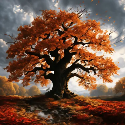 Осенний дуб :: Маргарита Батырева – Социальная сеть ФотоКто