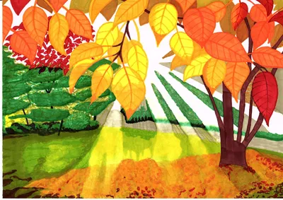 Осенний сад» — создано в Шедевруме