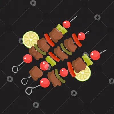 Барбекю овощей на палочке стоковое изображение. изображение насчитывающей  лук - 172985909
