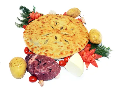 Заливной пирог на кефире с фаршем и картошкой - Лайфхакер