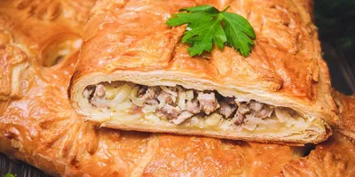 Пирог с курицей и картофелем — пошаговый классический рецепт с фото от  Простоквашино