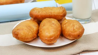 Жареные пирожки с картошкой и яйцом - пошаговый рецепт с фото