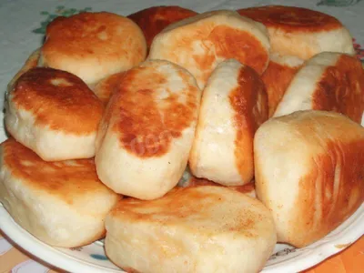 Постные жареные пирожки с картошкой: пошаговый рецепт с фото | Меню недели