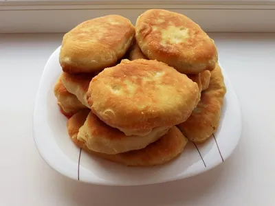 Жареные пирожки с картошкой: пошаговый рецепт c фото