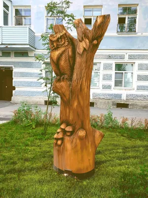 Скульптуры (звери и животные) из дерева: резка на заказ