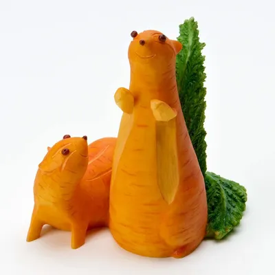 Осенняя поделка из моркови - фото и картинки: 48 штук