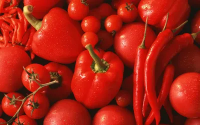Бесплатное изображение: Чили, свежий, семя, ломтики, специи, помидоры,  мокрый, дикий лук, питание, помидор