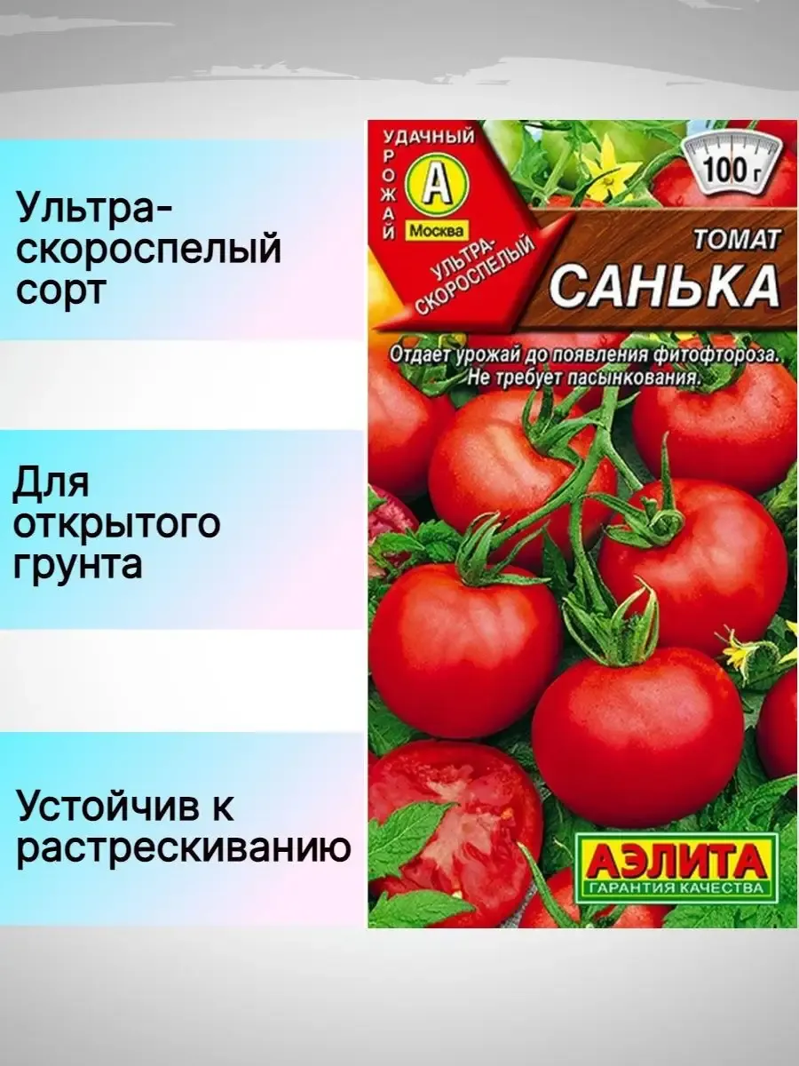 Томат Санька золотой. Семена томат Санька.