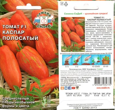 Томат Каспар F1 Holland красный сливка 10 шт (ID#1368425334), цена: 15 ₴,  купить на Prom.ua