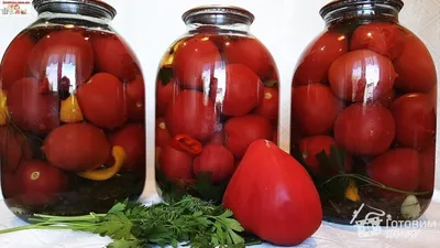 Рецепт маринованных помидоров - как приготовить без стерилизации на зиму