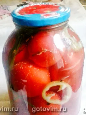 Маринованные помидоры на зиму - рецепт автора Евгения Киселева