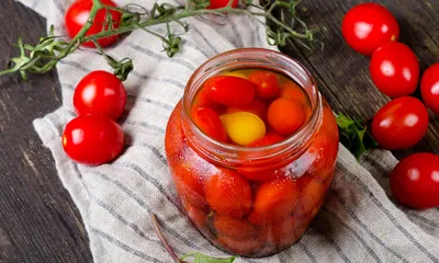 Сладкие помидоры на зиму: рецепт от Шефмаркет