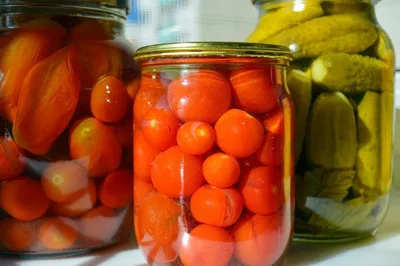 Сладкие помидоры на зиму: пропорции на 2-литровую банку – рецепт | FoodOboz