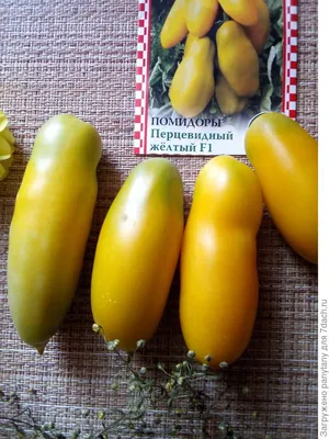 Томат Перцевидный смесь - фото урожая, цены, отзывы и особенности  выращивания