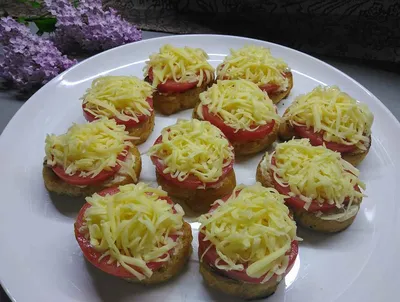 Бутерброды с помидорами и сыром - рецепт с пошаговыми фото | ne-dieta