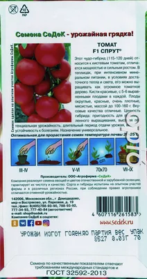 Томат Спрут Черри F1 «Седек» в Перми – купить семена