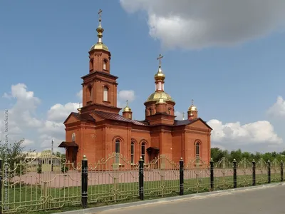 Волгоградская область Городищенский район Сады Придонья Церковь Иоанна  Воина Фотография