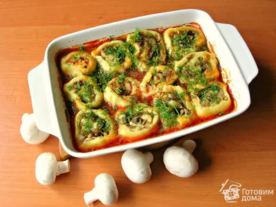 Постное горячее блюдо из картофеля и грибов - пошаговый рецепт с фото на  Готовим дома