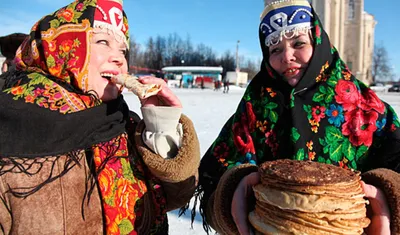 Масленица, Праздники России