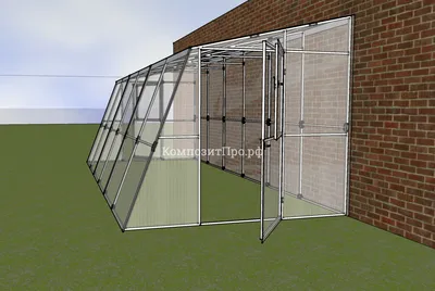 Теплица Пристенная 4м усиленная купить в Санкт-Петербурге, выгодные цены |  Тосненский завод