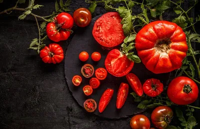 Черные помидоры: вкусно или дань моде - полезные статьи о садоводстве от  Agro-Market