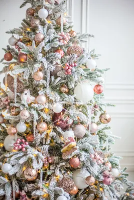 Искусственная розовая рождественская елка | AliExpress