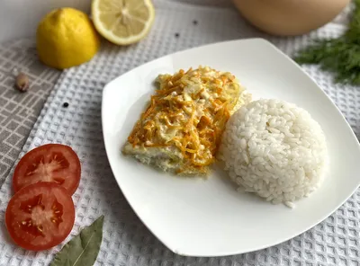 Купить Фабрика здоровой еды. Белая рыба с овощами в сливочном соусе с  доставкой по Москве, СПб и России - характеристики, цена